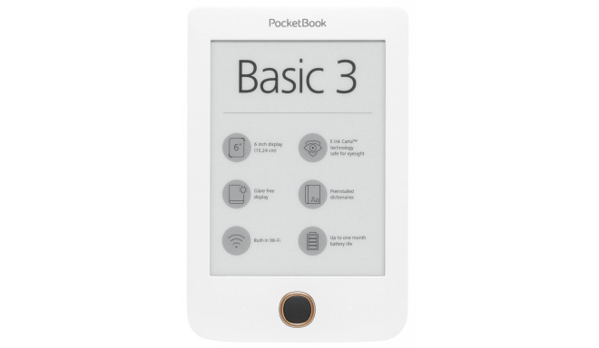 PocketBook Basic 3, white