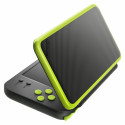 New Nintendo 2DS XL black Lime green incl. Mario Kart 7
