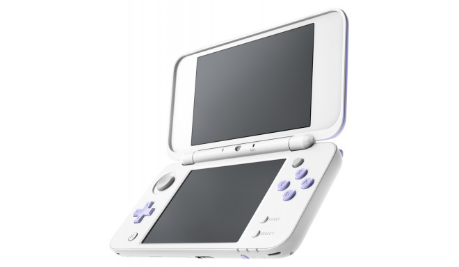 New Nintendo 2DS XL white lavendel incl. Tomodachi Life
