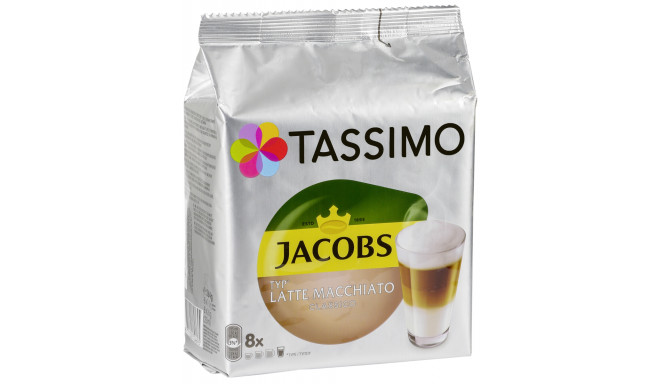 Tassimo kohvikapslid Jacobs Latte Macchiato Classico T-Discs 8tk