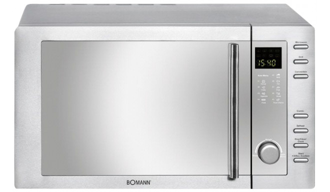 Bomann microwave oven MWG 2281 H CB, grey