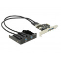 DELOCK FRONT PANEL 2 X USB 3.0 + PCI EXPRESS CARD 2 X USB 3.0
