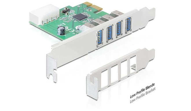 DELOCK PCI EXPRESS CARD > 4 X USB 3.0