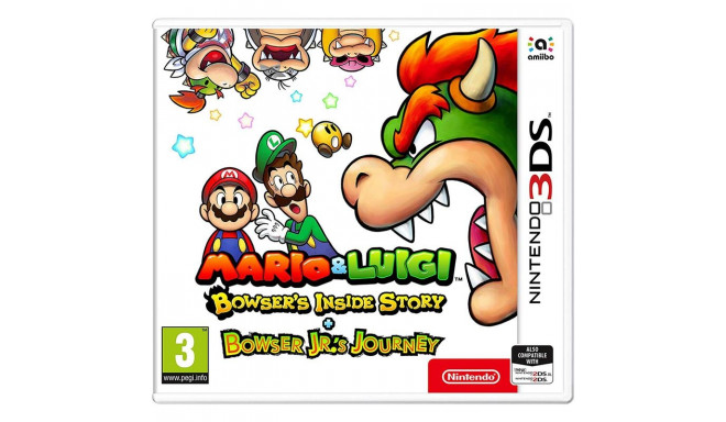 3DS mäng Mario & Luigi: Bowser's Inside Story + Bowser Jr's Journey