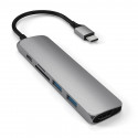Satechi USB hub USB-C Multi-port 4K + memory card reader 
