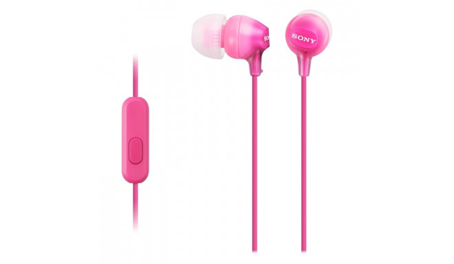 Kõrvaklapid Sony, kõrva sisesesd, mikr. roosa