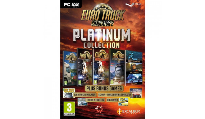 Arvutimäng Euro Truck Simulator 2 Platinum Collection