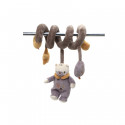 Fisher Price mascot with rattle on spiral – bear