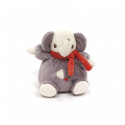 Fisher Price mascot with rattle – elephant