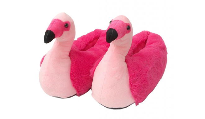 3D slippers – flamingo
