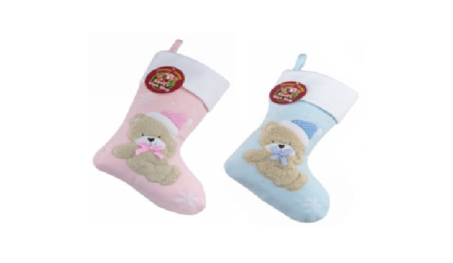 Christmas Craft - Stocking Baby Pink/Blue - model to choose