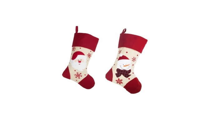 Christmas Craft - Stocking Cream/Red - model to choose
