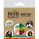 Bob Marley badge pack