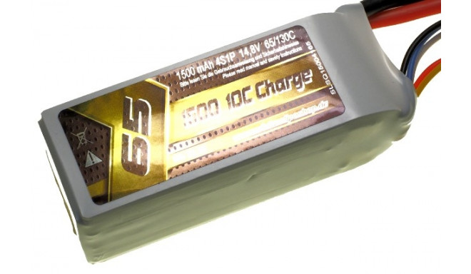 SLS battery 1500mAh 14.8V 65/130C Quantum