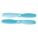 GEMFAN: Śmigła Gemfan Glass Fiber Nylon Bullnose 3.5x4.5 niebieski (2xCW+2xCCW)
