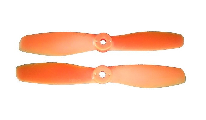GEMFAN: Propeller Gemfan Glass Fiber Nylon Bullnose 6x4.5 orange (2xCW+2xCCW)