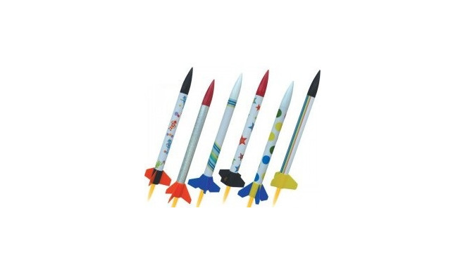 Six rocket set MAXI 2502