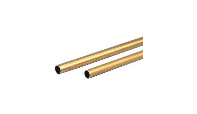 Brass tube O 2,0/1,2x1000 mm