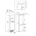 Built-in refrigerator Hotpoint-Ariston BCB703
