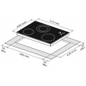 Fabita built-in ceramic hob BTQ431