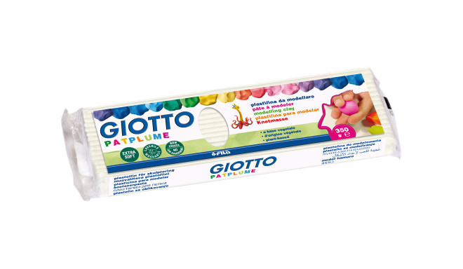 Plastiliin valge 350g patplume Giotto