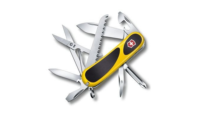 Victorinox EvoGrip 18 Swiss Army Knife Универсальный ножик (2.4913.С8) Желтый - Черный