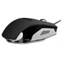 Varr Pro X-Steel Metal Gaming Mouse with Additional Buttons / LED / 1000 - 7000 DPI / USB / Black