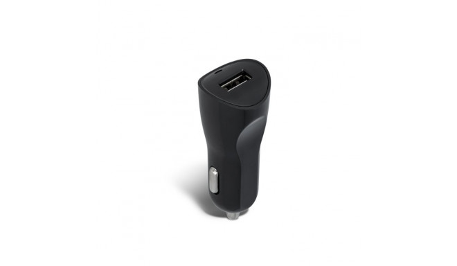 Setty car charger Single USB 2.1A 12V/24V, black