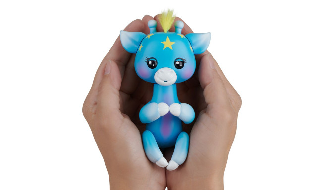 FINGERLINGS interaktīvā rotaļlieta žirafe Lil' G, zils, 3556