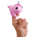 FINGERLINGS electronic toy narwhal Rachel, pink, 3697