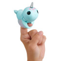 FINGERLINGS electronic toy narwhal Nikki, turquoise, 3699