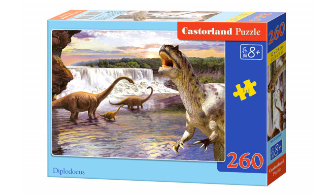 CASTORLAND pusle Diplodocus, 260 el., B-26999-1