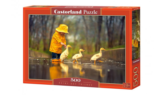 CASTORLAND puzzle Rainy Day Friends, 500 el. B-52264