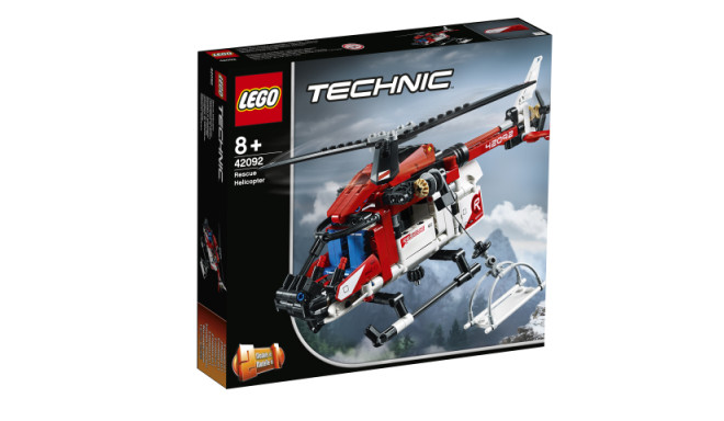LEGO Technic bricks Rescue Helicopter(42092)
