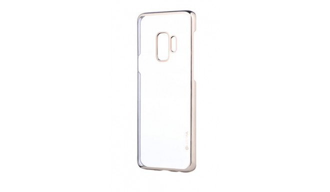 Devia kaitseümbris Glitter Samsung Galaxy S9, läbipaistev/kuldne