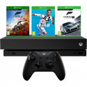 Microsoft Xbox One X 1TB black + Forza horizon 4 + Forza Motosport 7 + Fifa 19