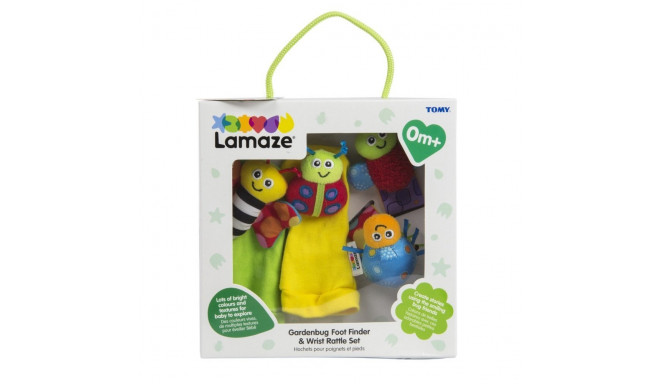 Tomy Lamaze Baby Socks & Wrist Rattle 318
