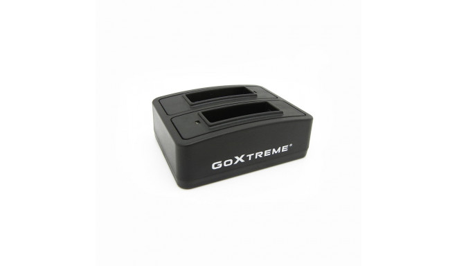 GoXtreme battery charger Dual R-WiFi/Enduro/Disc/Pio (01491)