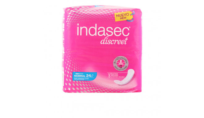 INDASEC DISCREET compresa incontinencia normal 24 uds