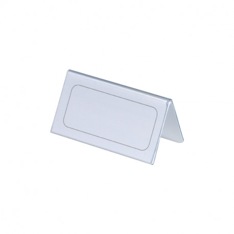 Nimesildialus lauale Durable 52/104 x 100mm, jäik PVC