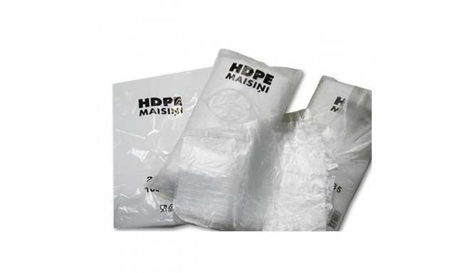 Kilekott HDPE 25x40 6 mic, 1000tk