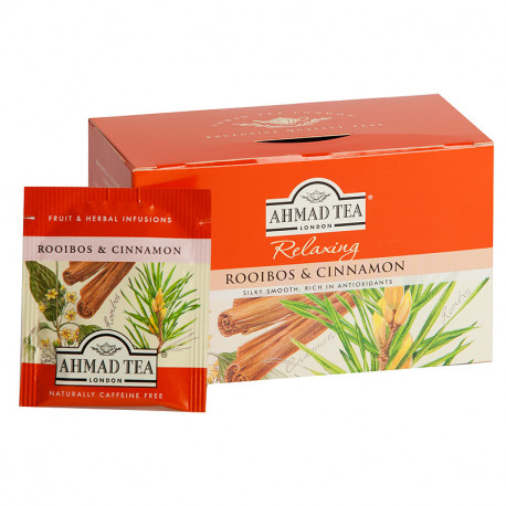 Tee Ahmad Rooibos & kaneel 20pk x 1.5 g fooliumis (2 tk)