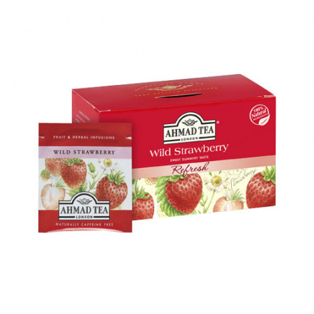 Tee AHMAD 20 Alu Wild Strawberry 20tk x 2 g