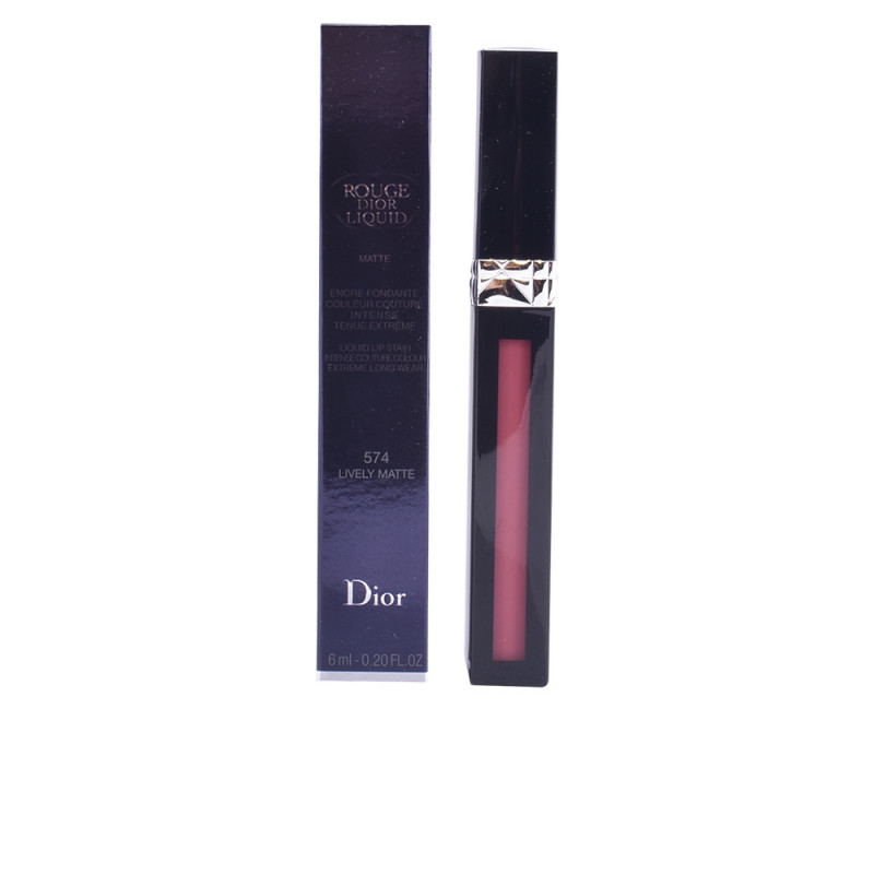 ROUGE DIOR LIQUID liquid lip stain 574 lively matte 6 ml Lipsticks Photopoint.lv