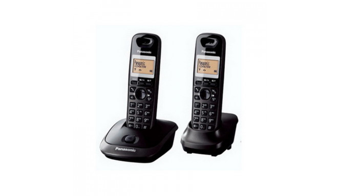 Juhtmeta telefon Panasonic KX-TG2512FXT, must