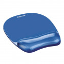 Fellowes hiirematt Crystal™ Gel randmetoega, sinine