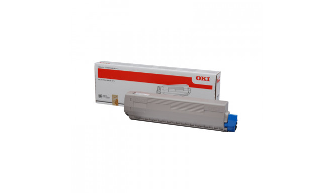 Tooner Oki C 831 (44844508), must, 10000 lk.