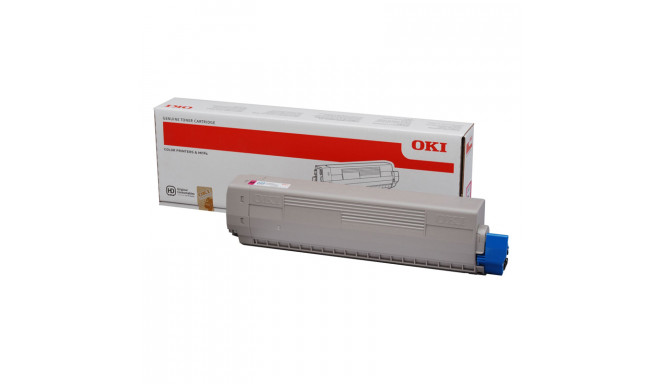 Tooner Oki C 831 (44844506), magenta, 10000 lk.