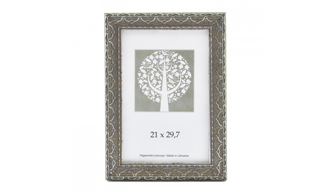 Pildiraam SAVEX 21x29,7cm, plast, hall ornamendiga