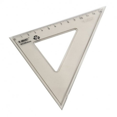 Joonlaud kolmnurk BIC 45', 21cm